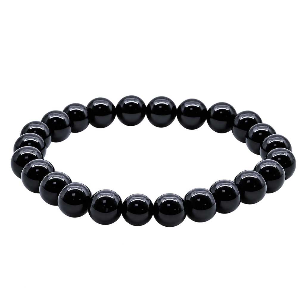Black Agate Pearl Bracelet