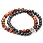 Leopard Skin Jasper Balance Bracelet