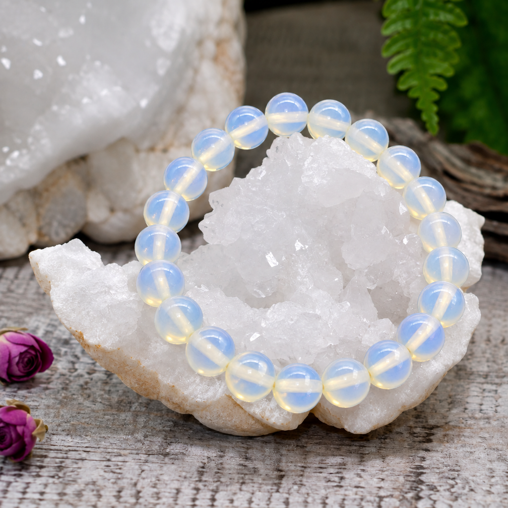 Opalite Pearl Bracelet