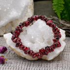 Blood Garnet Chipstone Bracelet