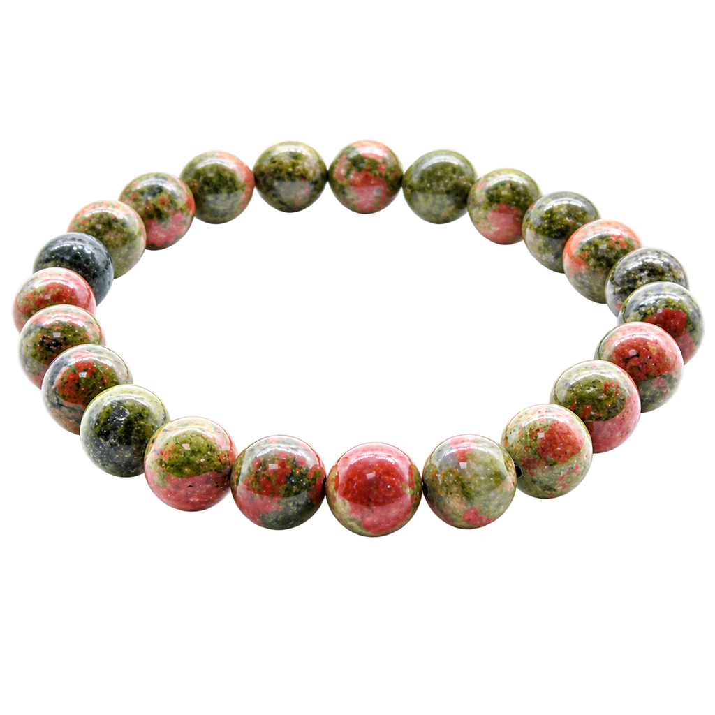 Green Jasper Pearl Bracelet