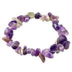 Amethyst Chipstone Bracelet