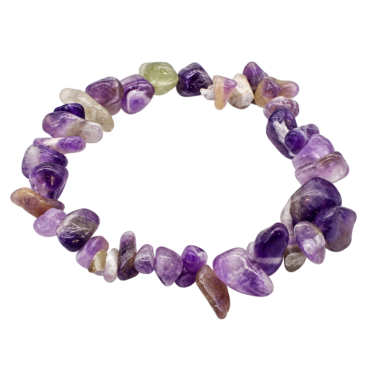 Amethyst Chipstone Bracelet