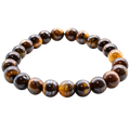 Tiger's Eye Pearl Bracelet