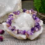 Amethyst Chipstone Bracelet