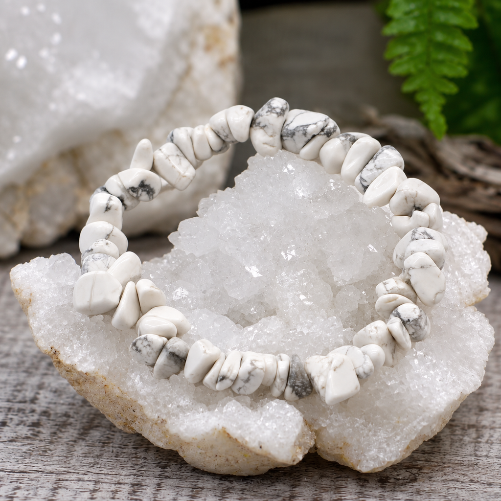 White Jasper Chipstone Bracelet
