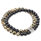 Dalmatian Jasper Balance Bracelet