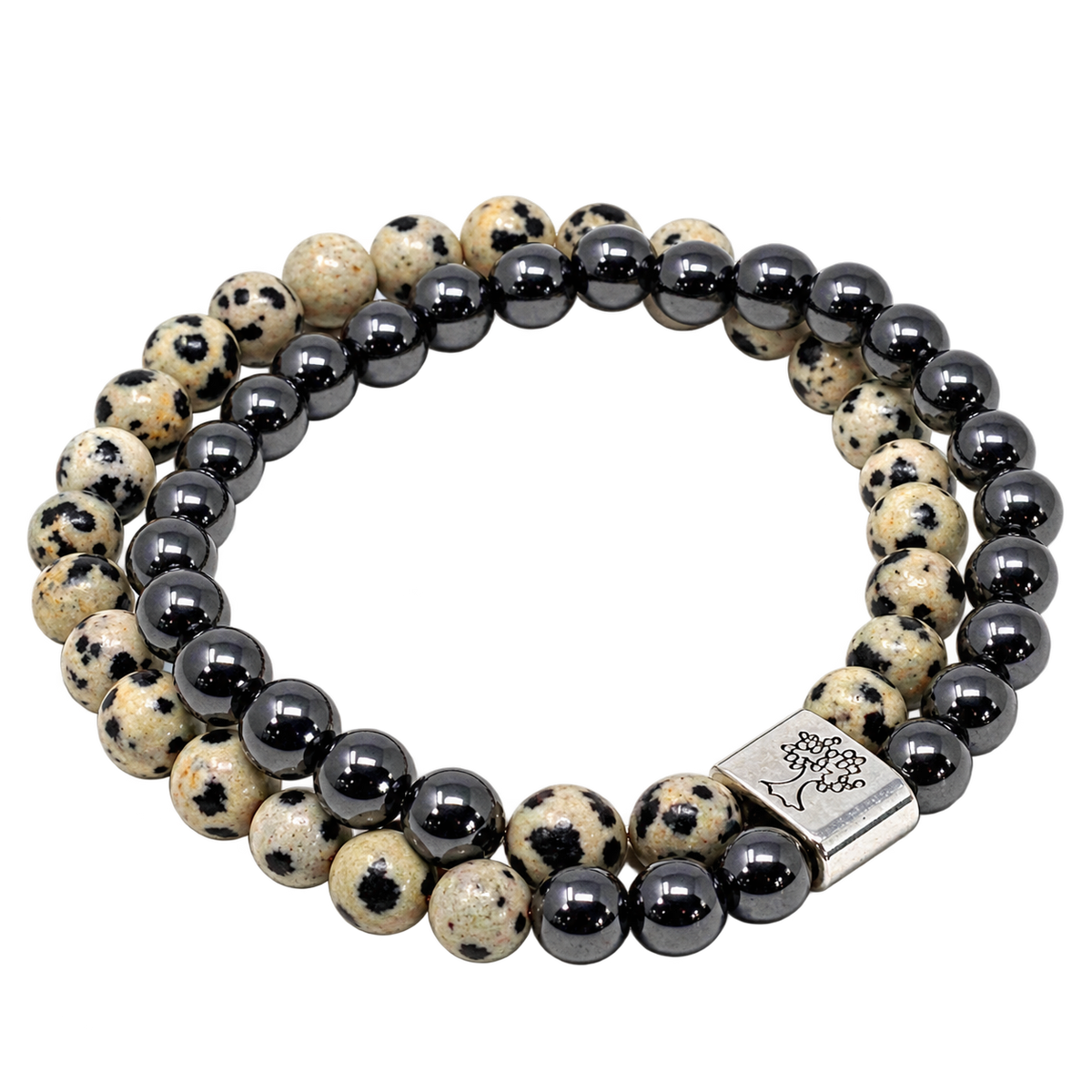 Dalmatian Jasper Balance Bracelet