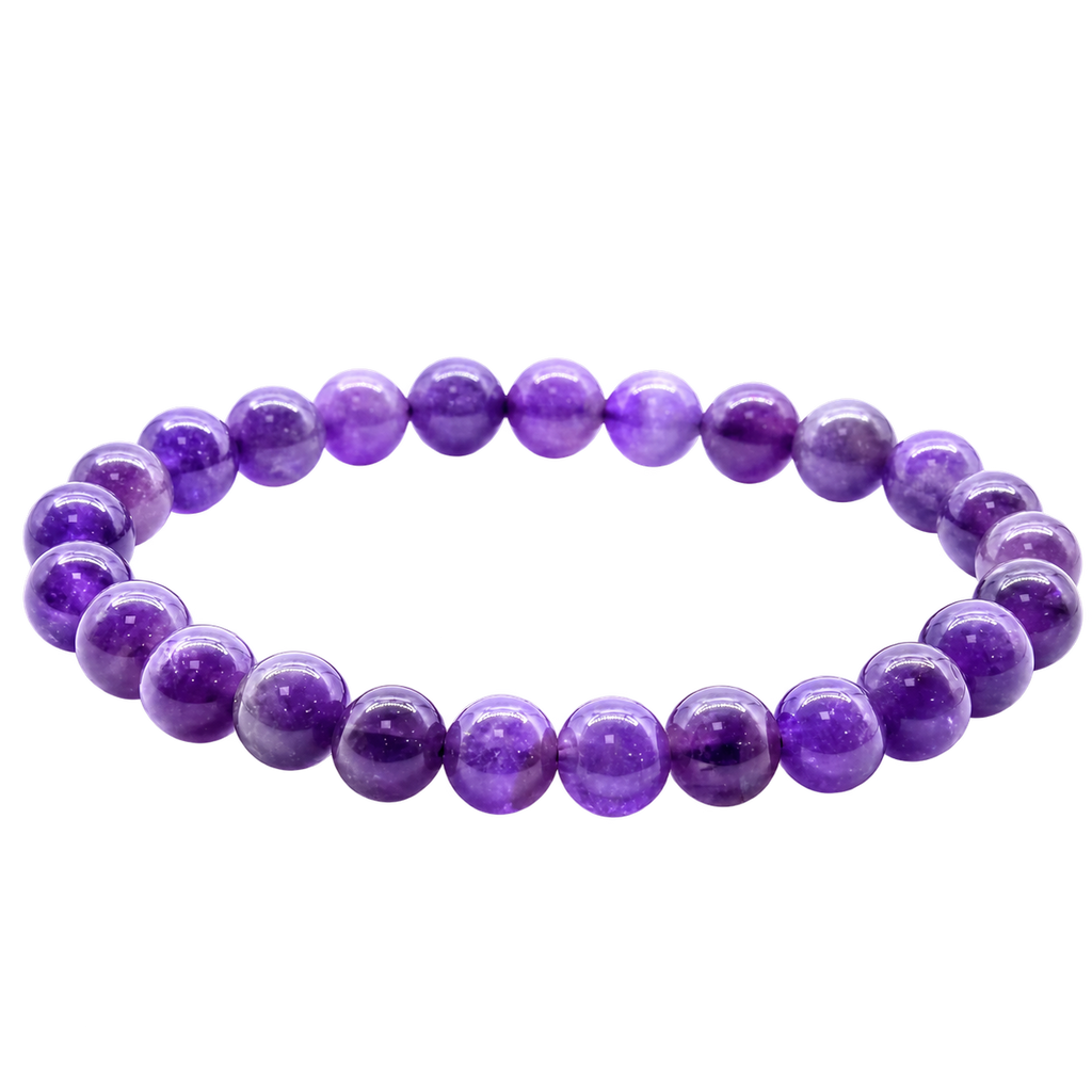 Amethyst Pearl Bracelet
