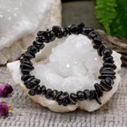 Black Agate Chipstone Bracelet