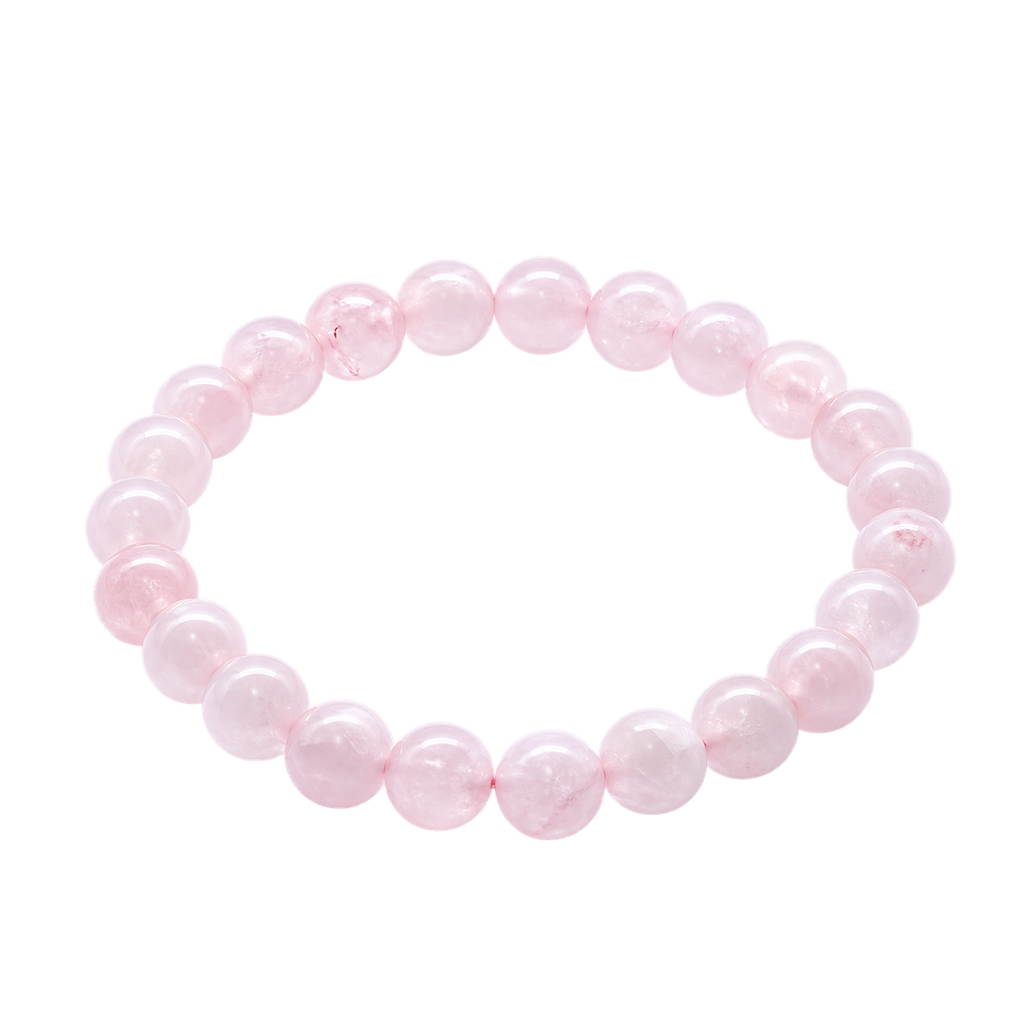 Rose Quartz Pearl Bracelet
