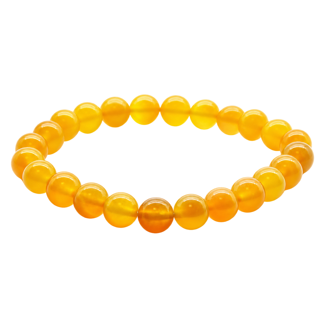 Honey Crystal Pearl Bracelet