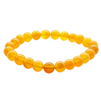 Honey Crystal Pearl Bracelet