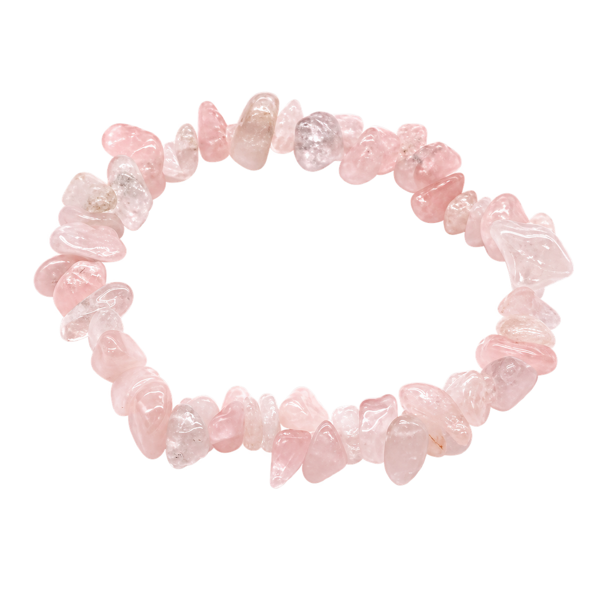 Rose Quartz Chipstone Bracelet