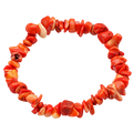 Orange Jasper Chipstone Bracelet