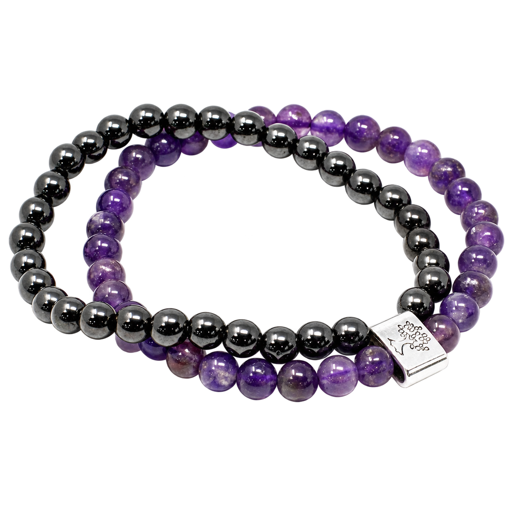 Amethyst Balance Bracelet