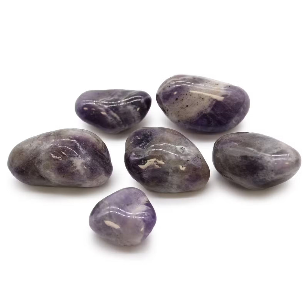 Amethyst Tumbled Stones (Set of 6)
