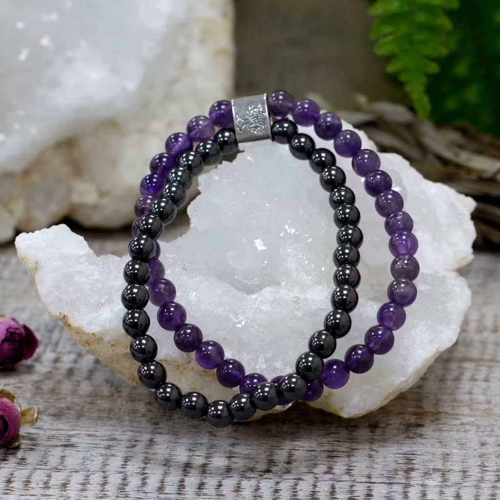 Amethyst Balance Bracelet