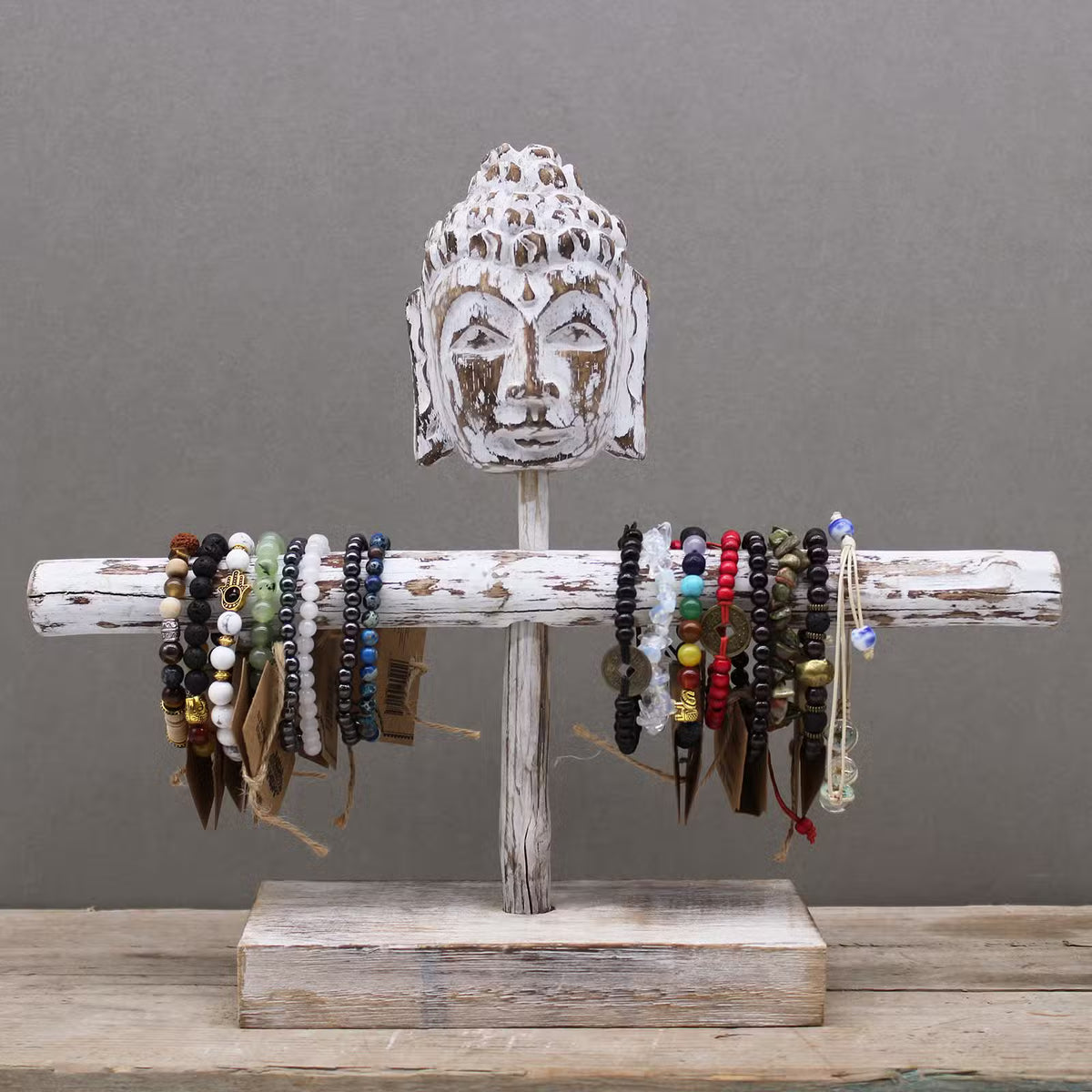 Single Branch Buddha Jewelry Stand