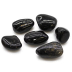 Black Onyx Tumbled Stones (Set of 6)
