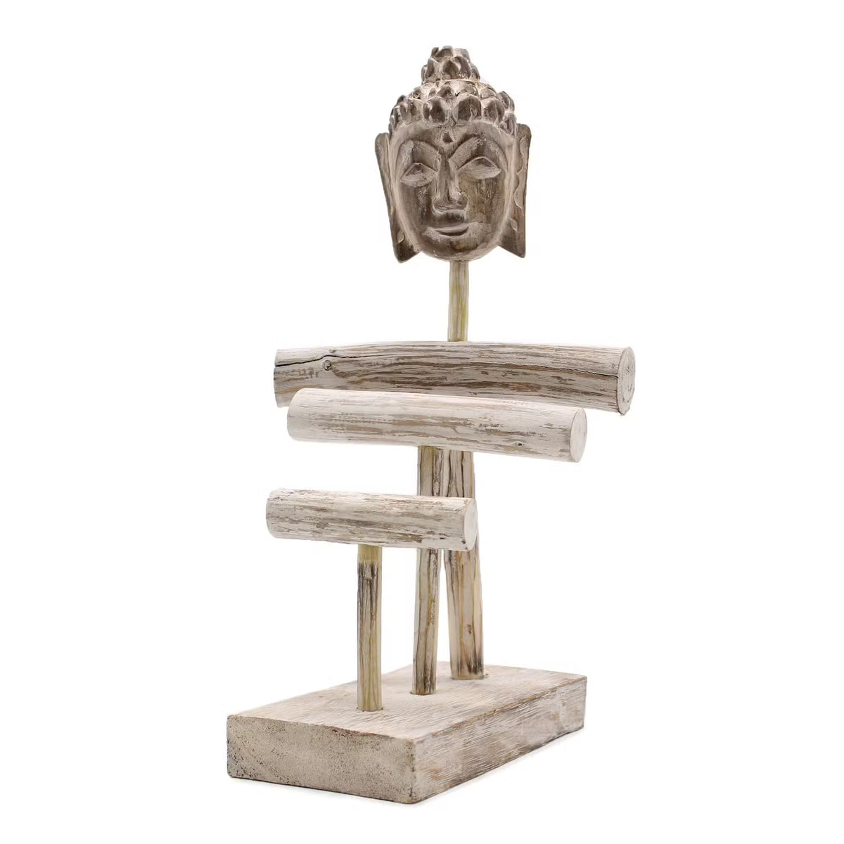 Triple Branch Buddha Jewelry Stand