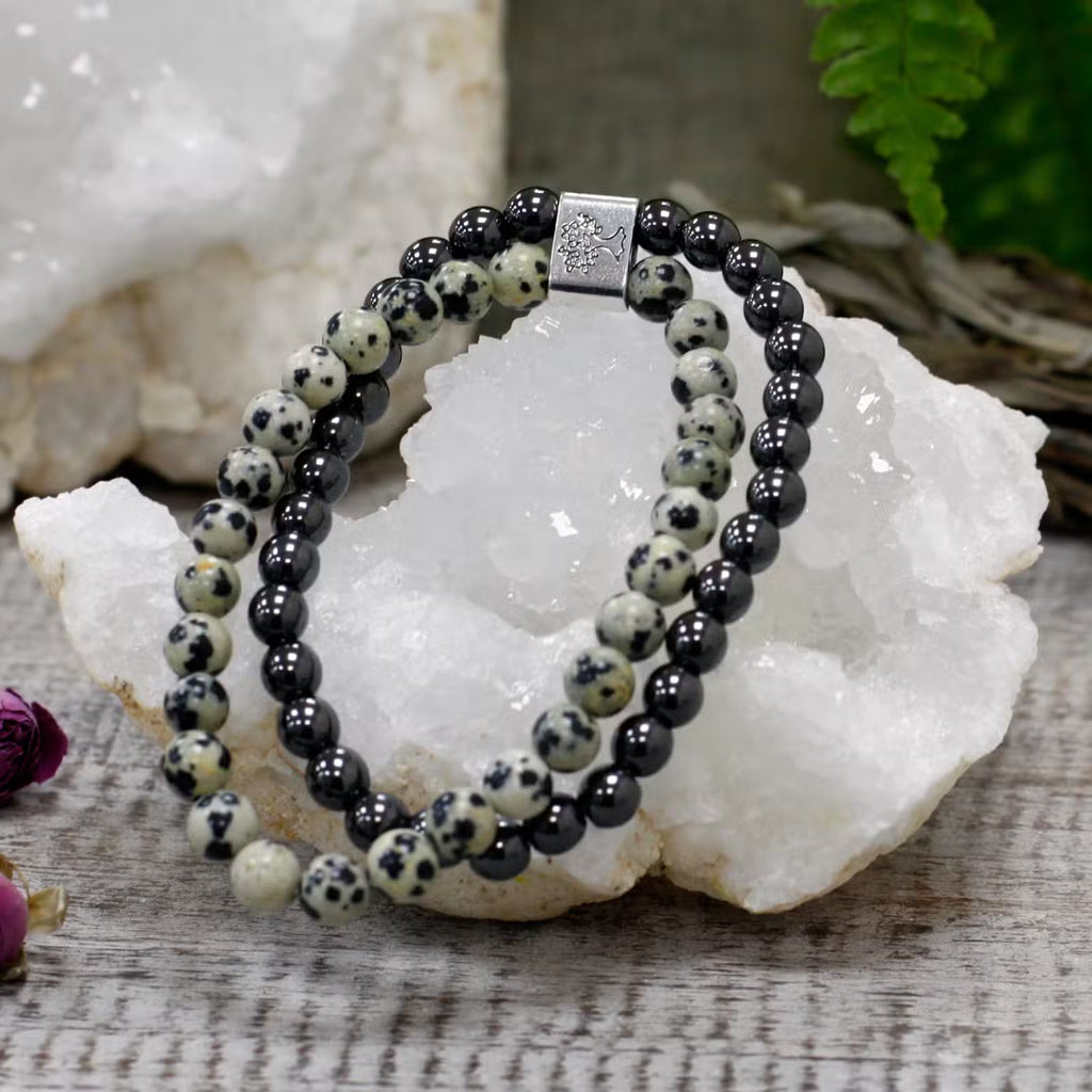 Dalmatian Jasper Balance Bracelet