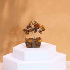 Tiger's Eye Gemstone Tree, Orgonite Base